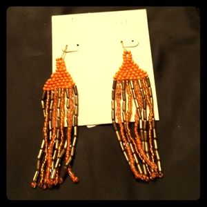 M. Haskell beaded earrings